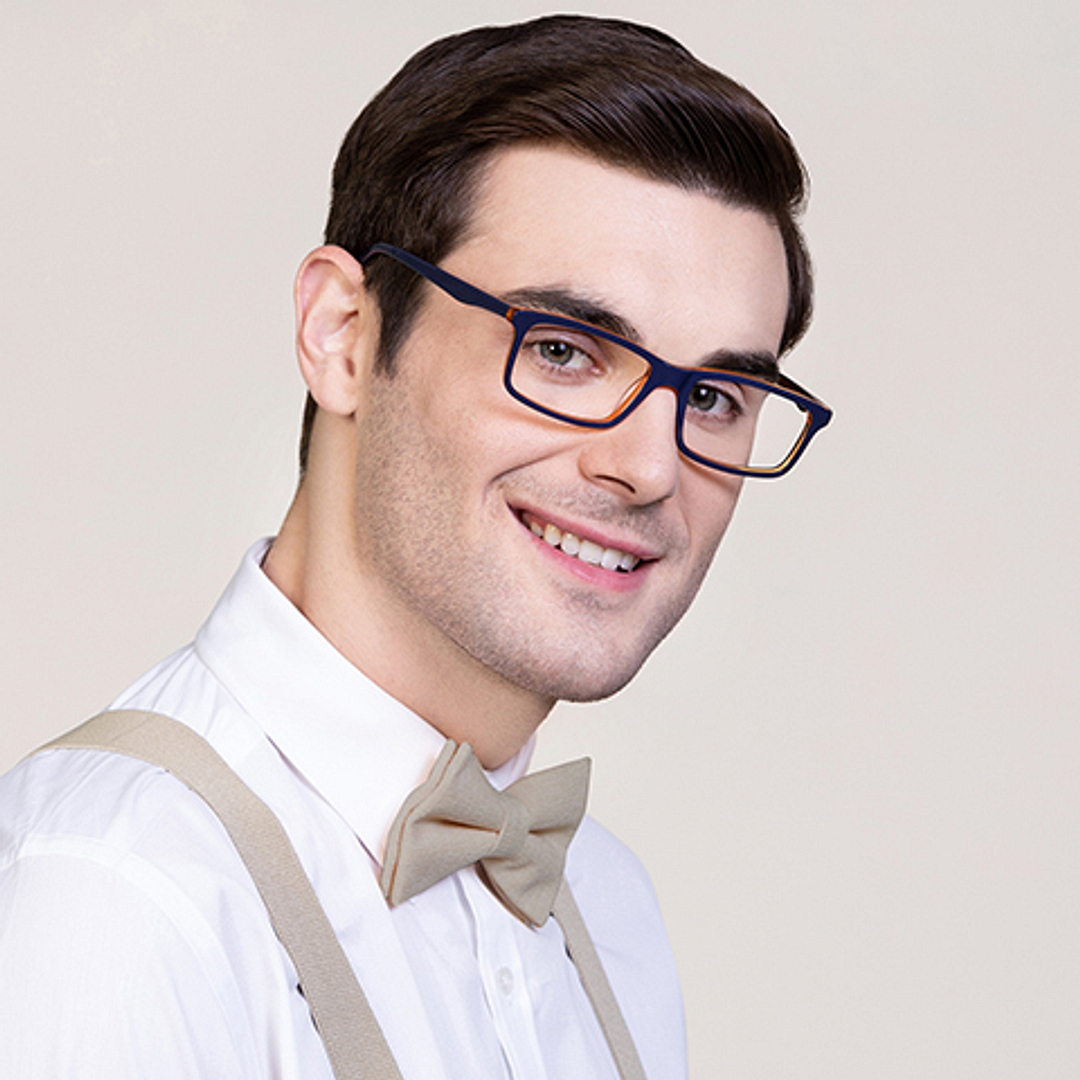 Vincent Chase Online Brown Transparent Full Rim Rectangle left side