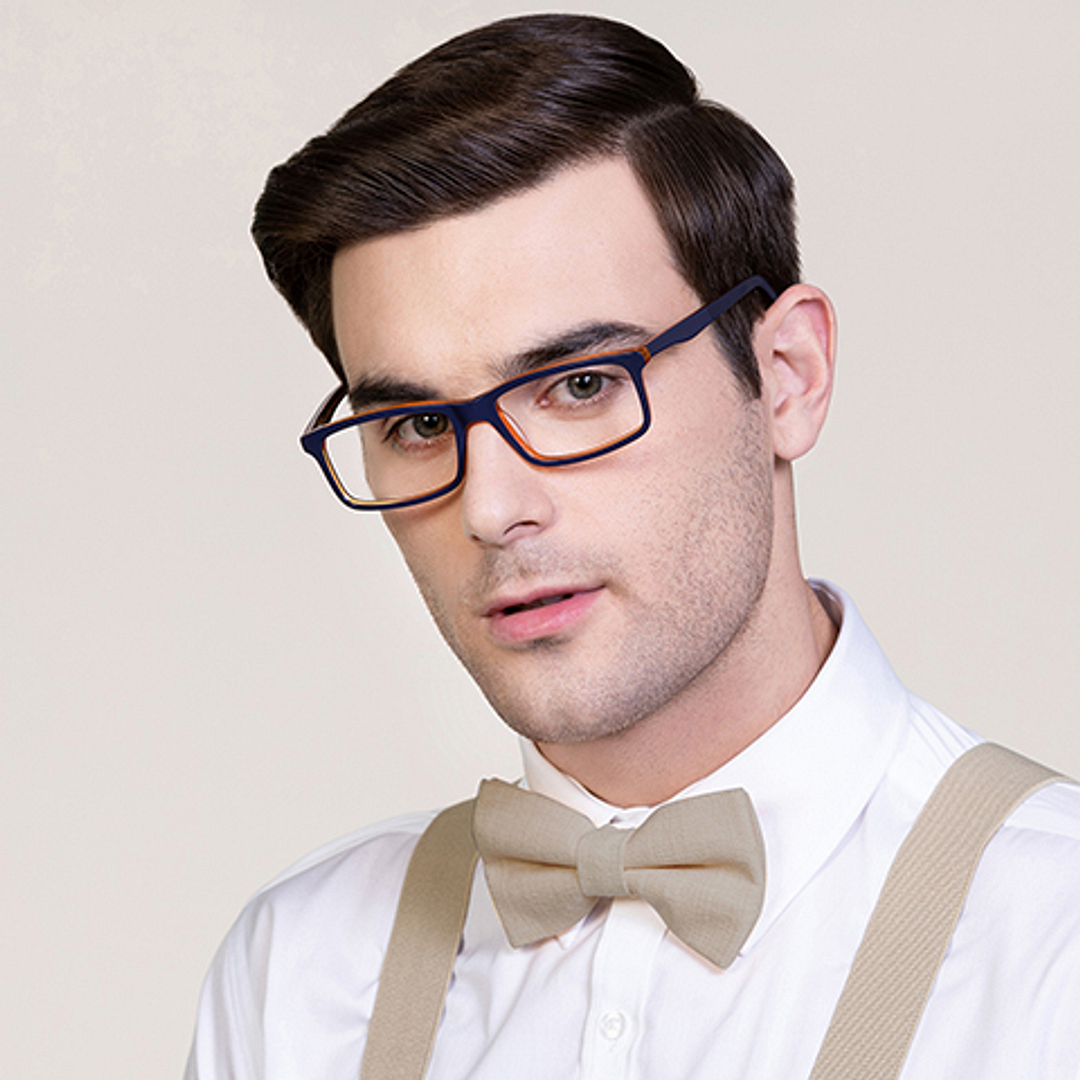 Vincent Chase Online Brown Transparent Full Rim Rectangle right side