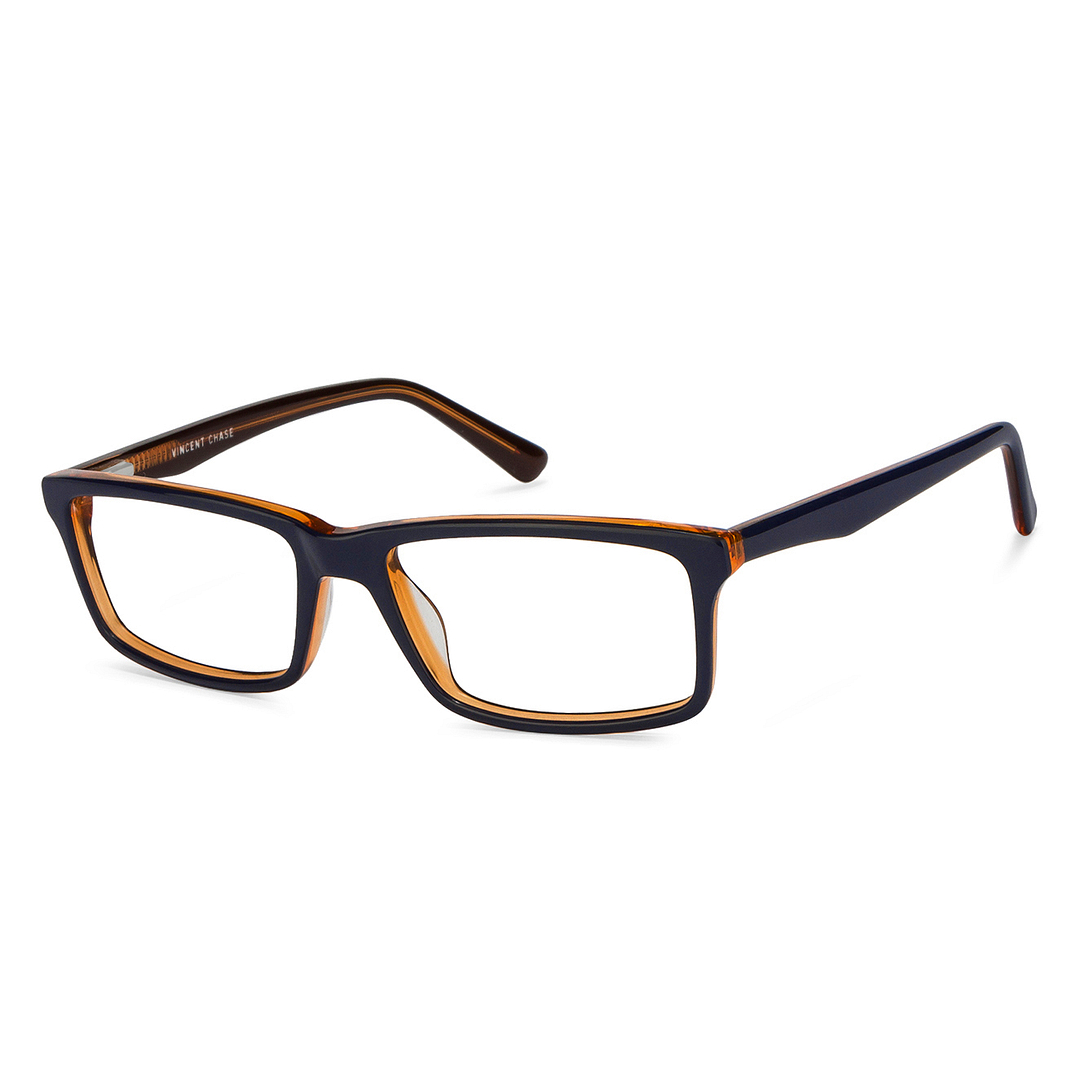 Vincent Chase Online Brown Transparent Full Rim Rectangle right side