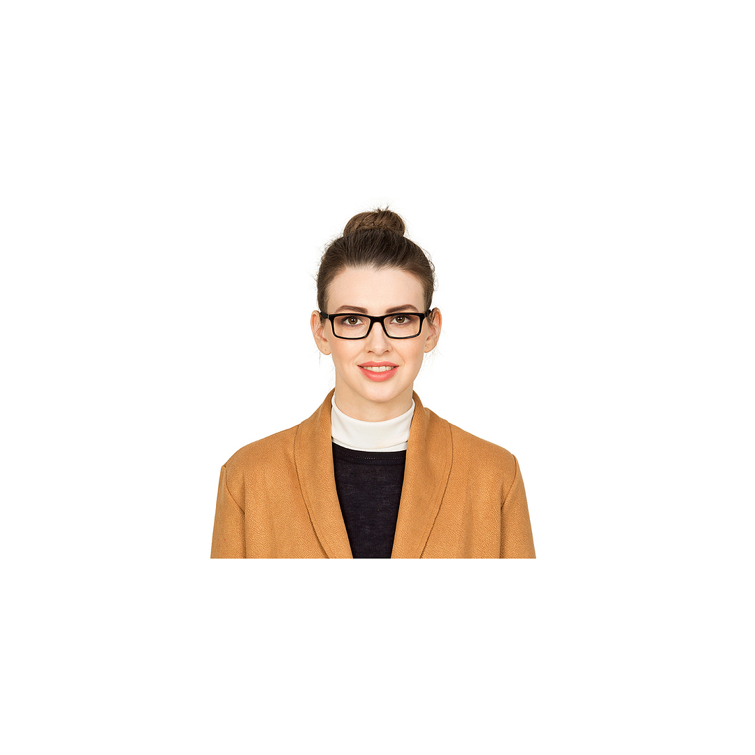 Vincent Chase Online Black Full Rim Rectangle left side