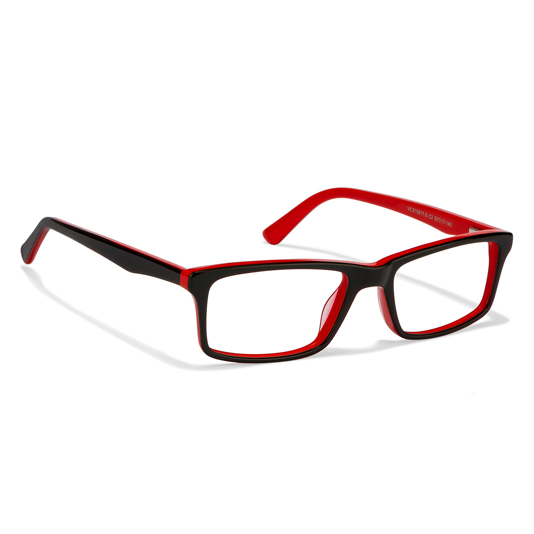 Vincent Chase Online Red Full Rim Rectangle left side