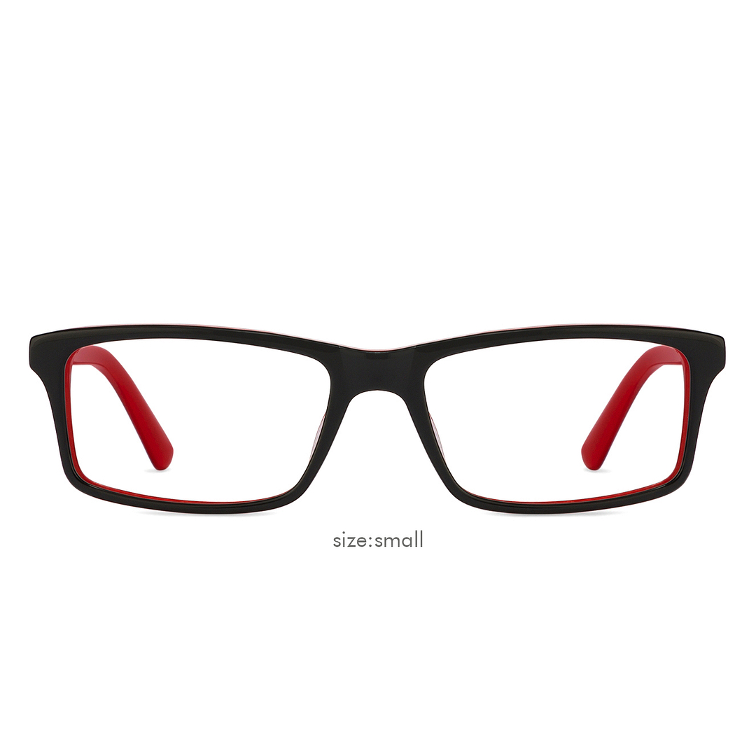 Vincent Chase Online Red Full Rim Rectangle left side