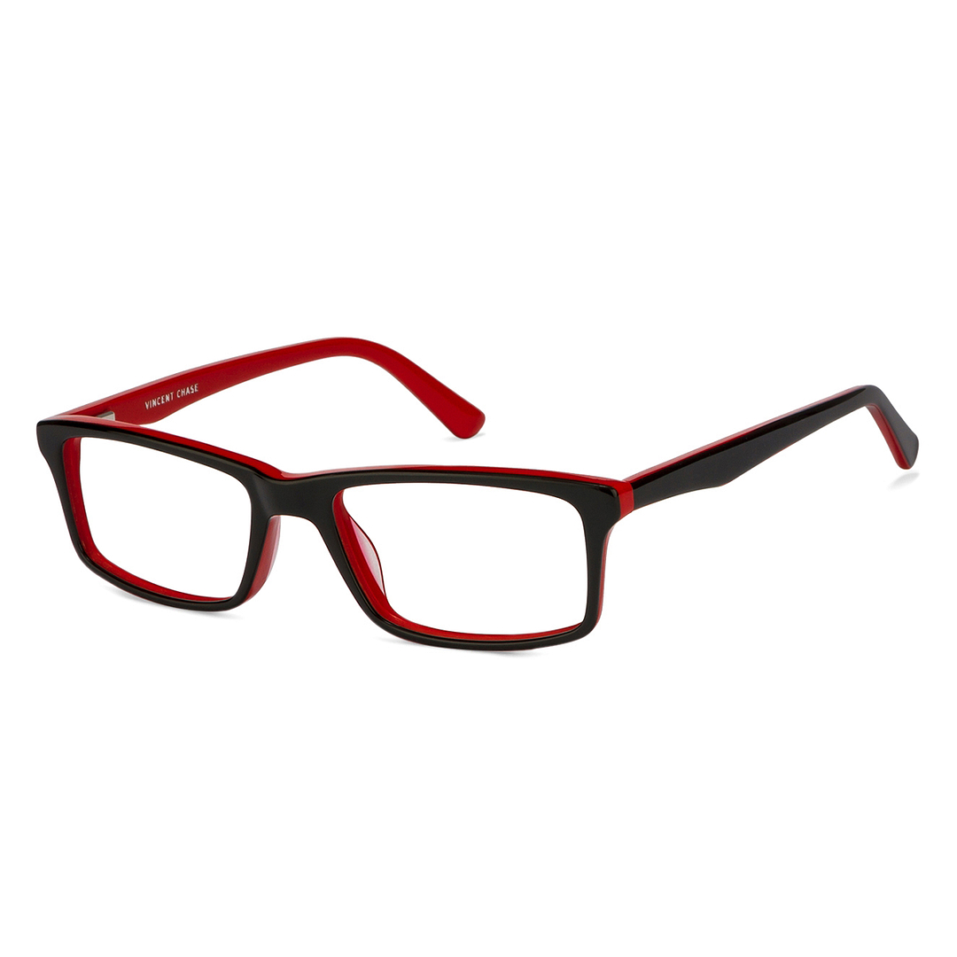 Vincent Chase Online Red Full Rim Rectangle left side