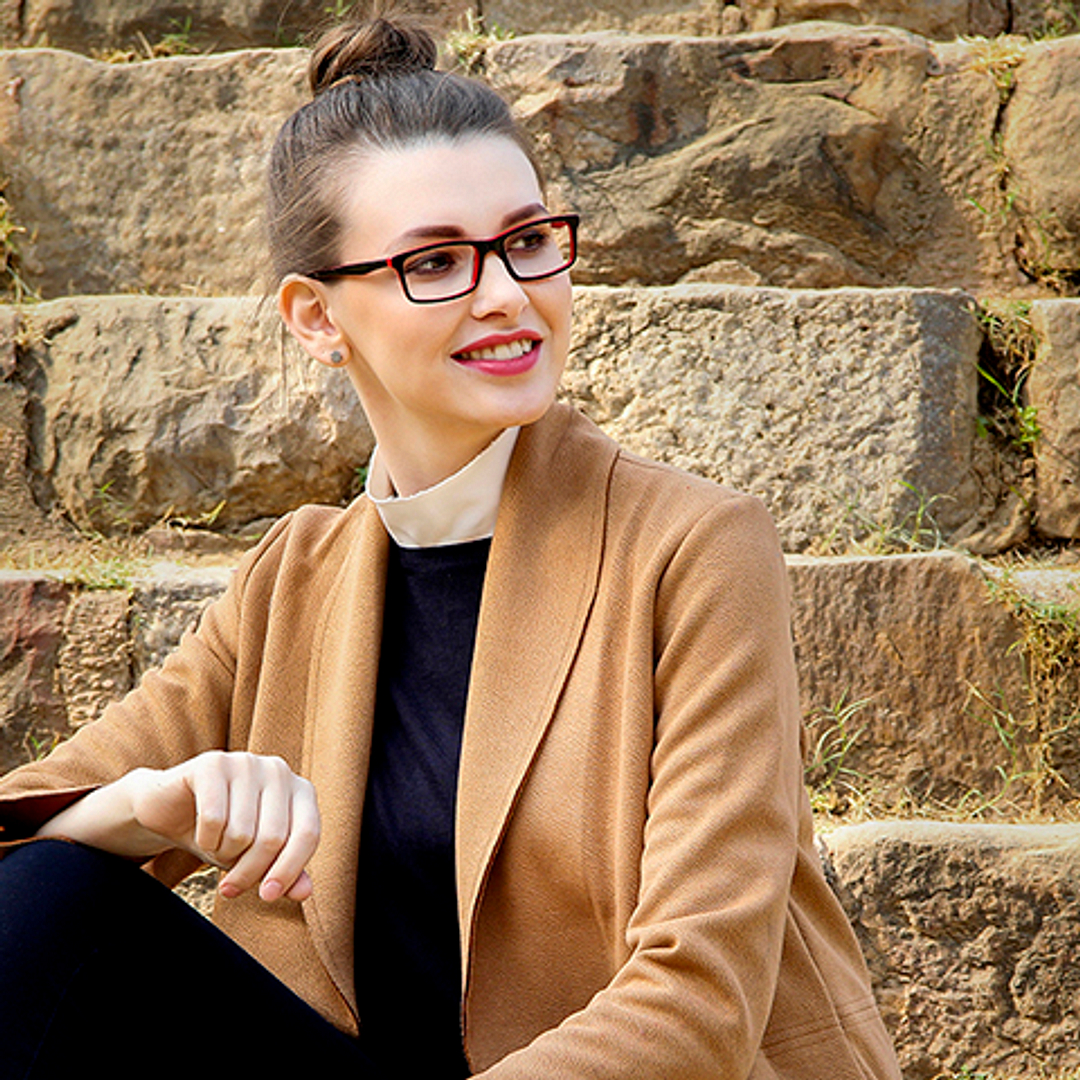 Vincent Chase Online Red Full Rim Rectangle right side