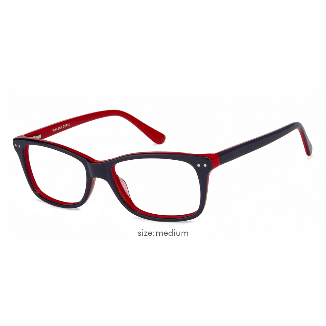 Vincent Chase Online Sky Blue Full Rim Rectangle right side