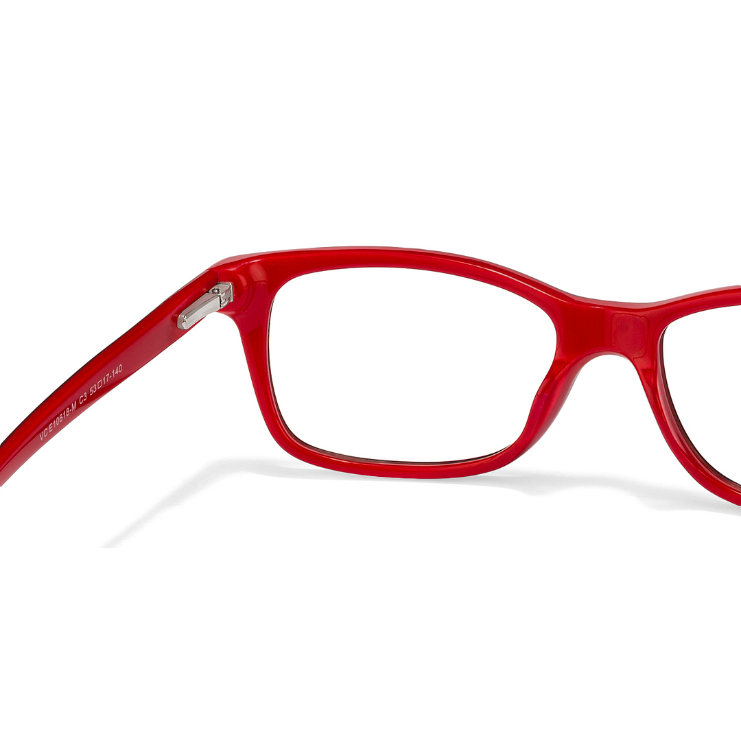 Vincent Chase Online Sky Blue Full Rim Rectangle left side