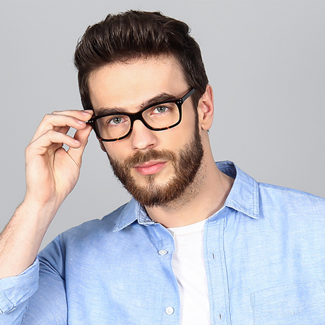 Vincent Chase Online Tortoise Full Rim Rectangle left side