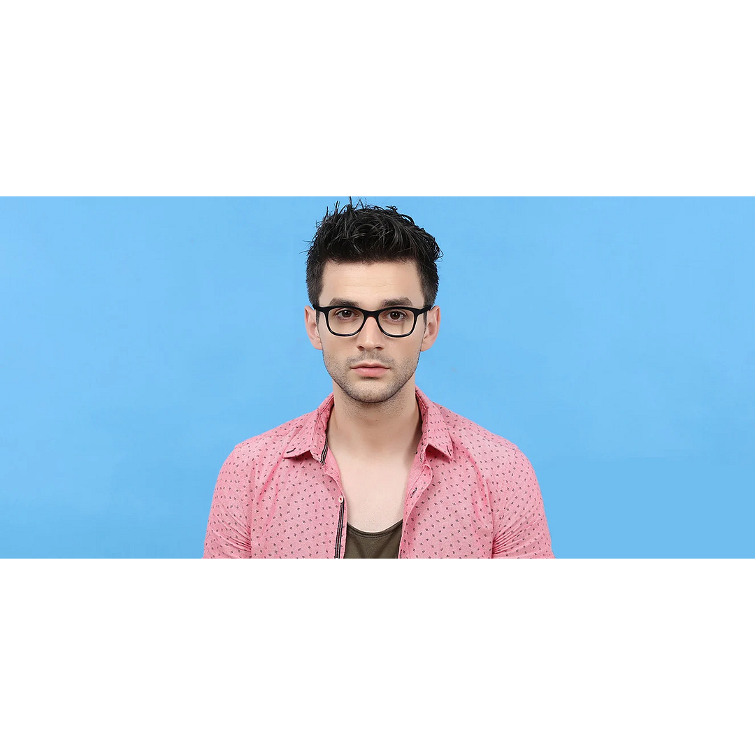 Vincent Chase Online Black Blue Full Rim Rectangle left side