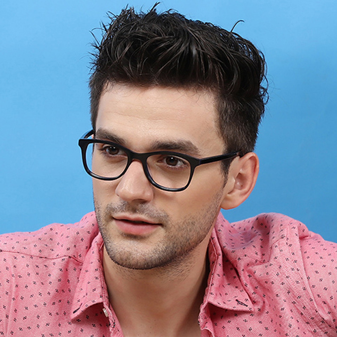 Vincent Chase Online Black Blue Full Rim Rectangle left side