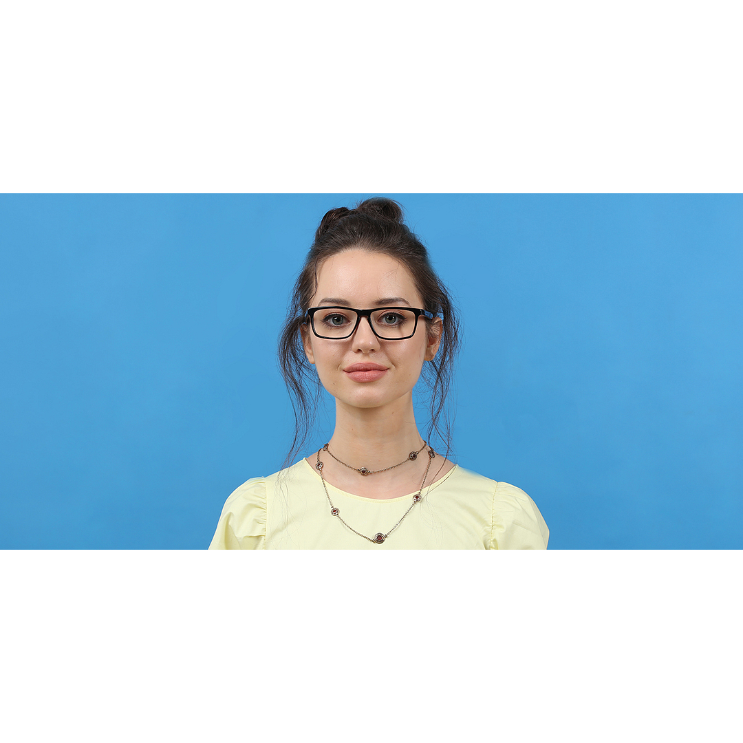 Vincent Chase Online Black Full Rim Rectangle left side