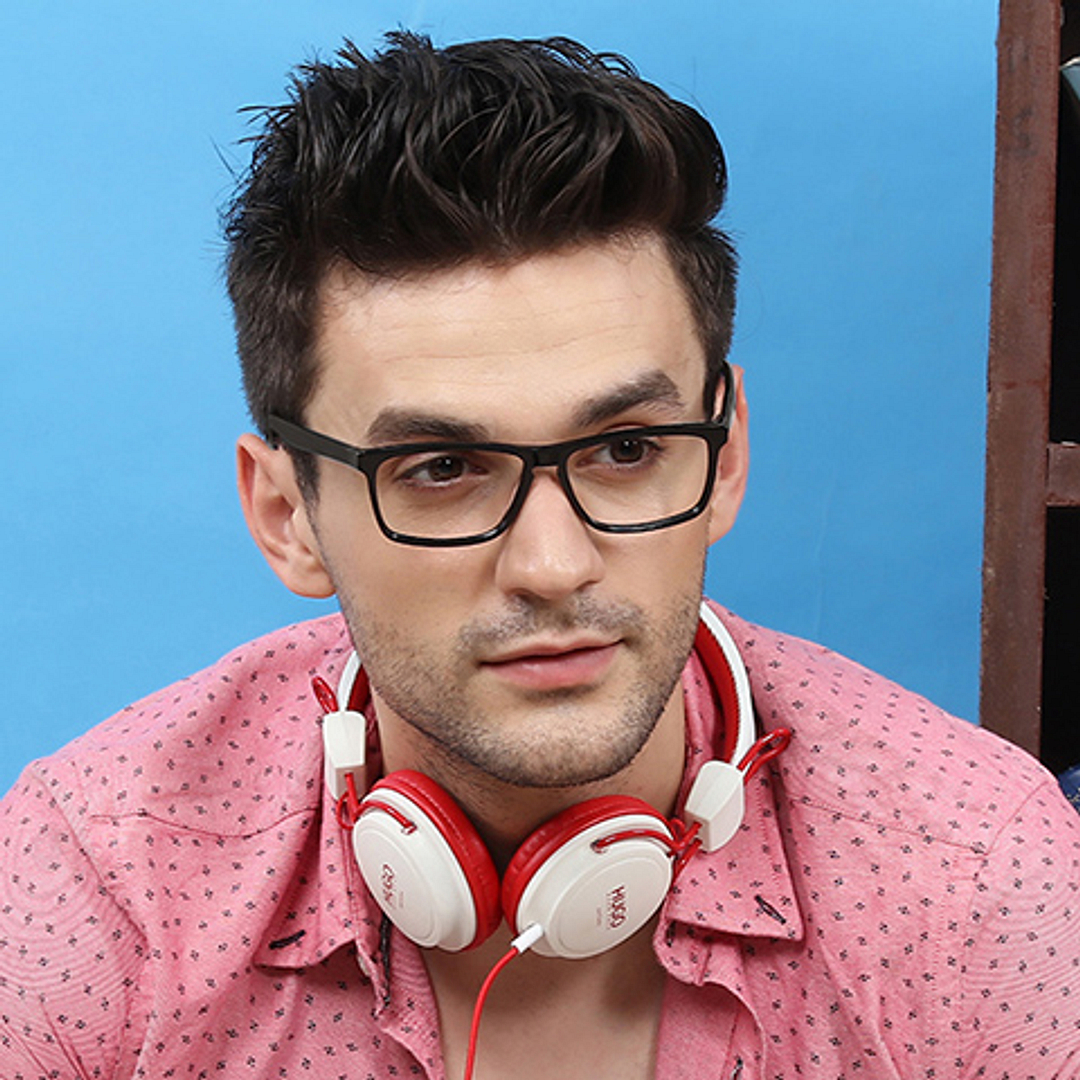 Vincent Chase Online Black Full Rim Rectangle left side