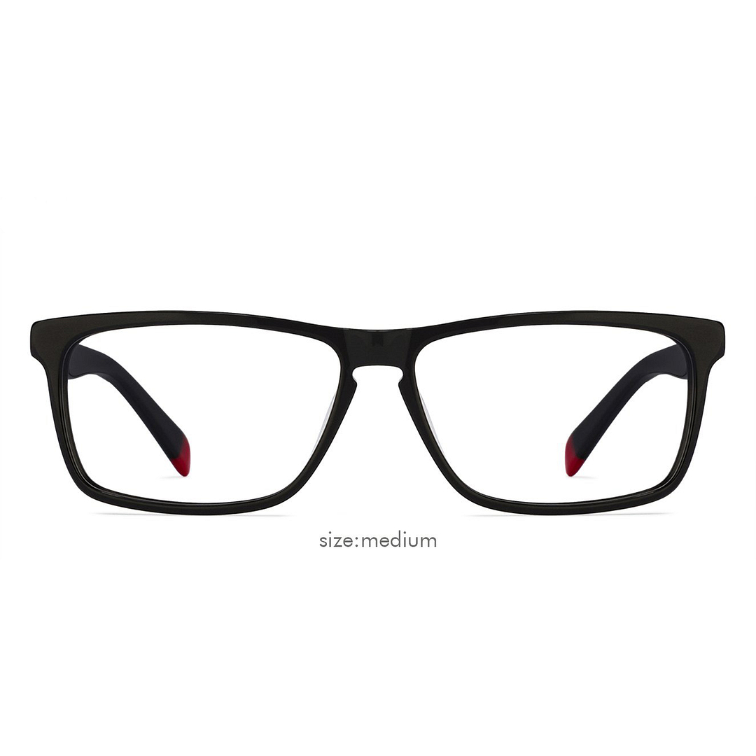 Vincent Chase Online Black Full Rim Rectangle left side
