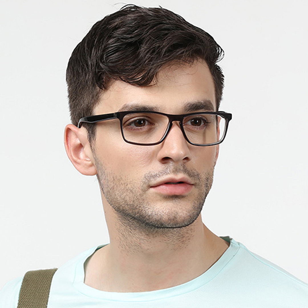 Vincent Chase Online Black Transparent Full Rim Rectangle right side