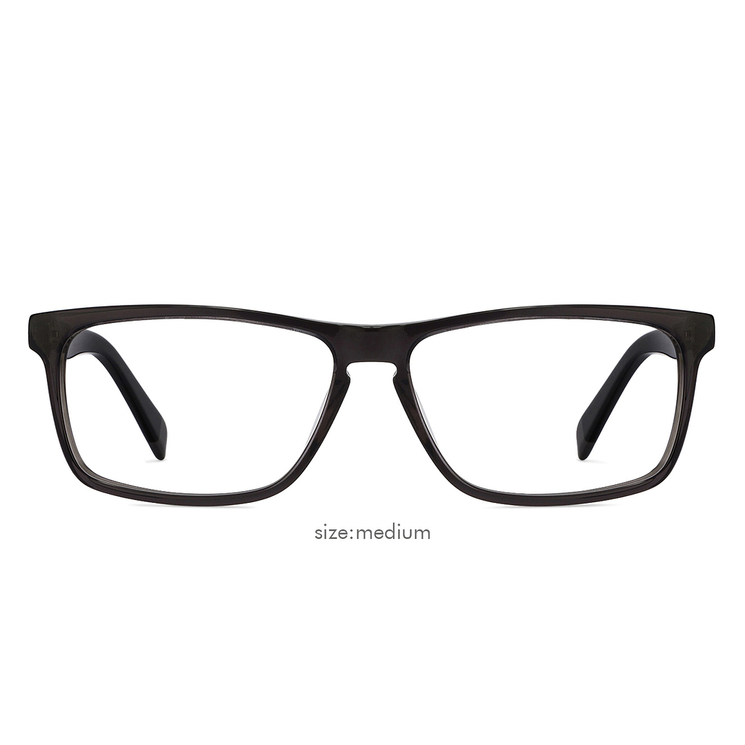 Vincent Chase Online Black Transparent Full Rim Rectangle left side