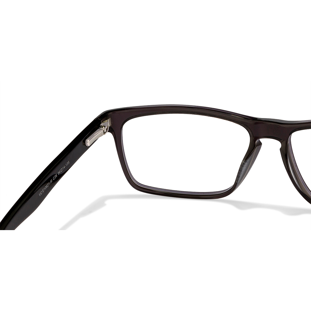 Vincent Chase Online Black Transparent Full Rim Rectangle left side