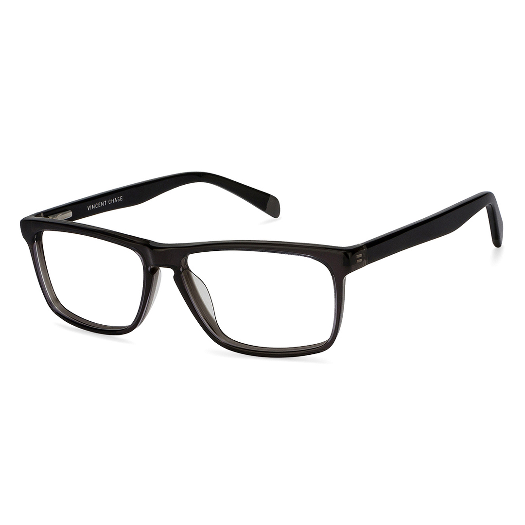 Vincent Chase Online Black Transparent Full Rim Rectangle left side