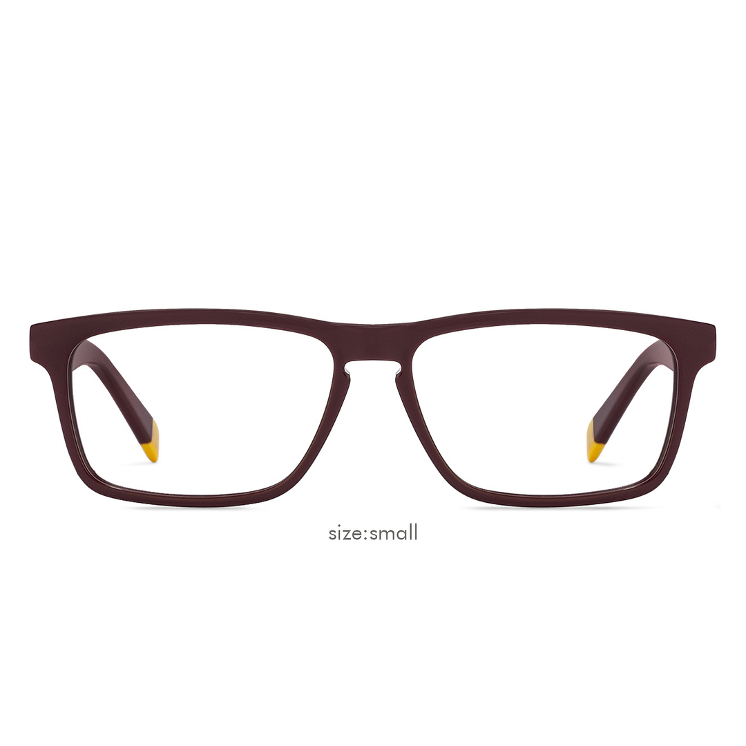 Vincent Chase Online Red Full Rim Rectangle left side
