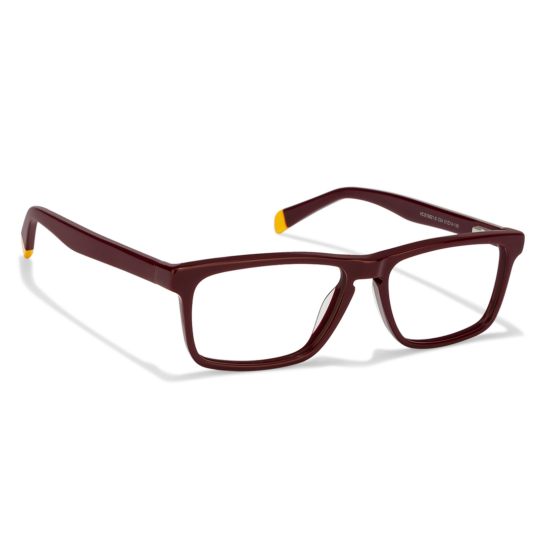 Vincent Chase Online Red Full Rim Rectangle left side
