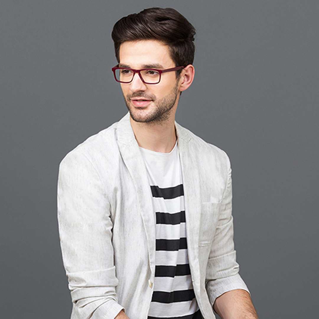 Vincent Chase Online Red Full Rim Rectangle right side