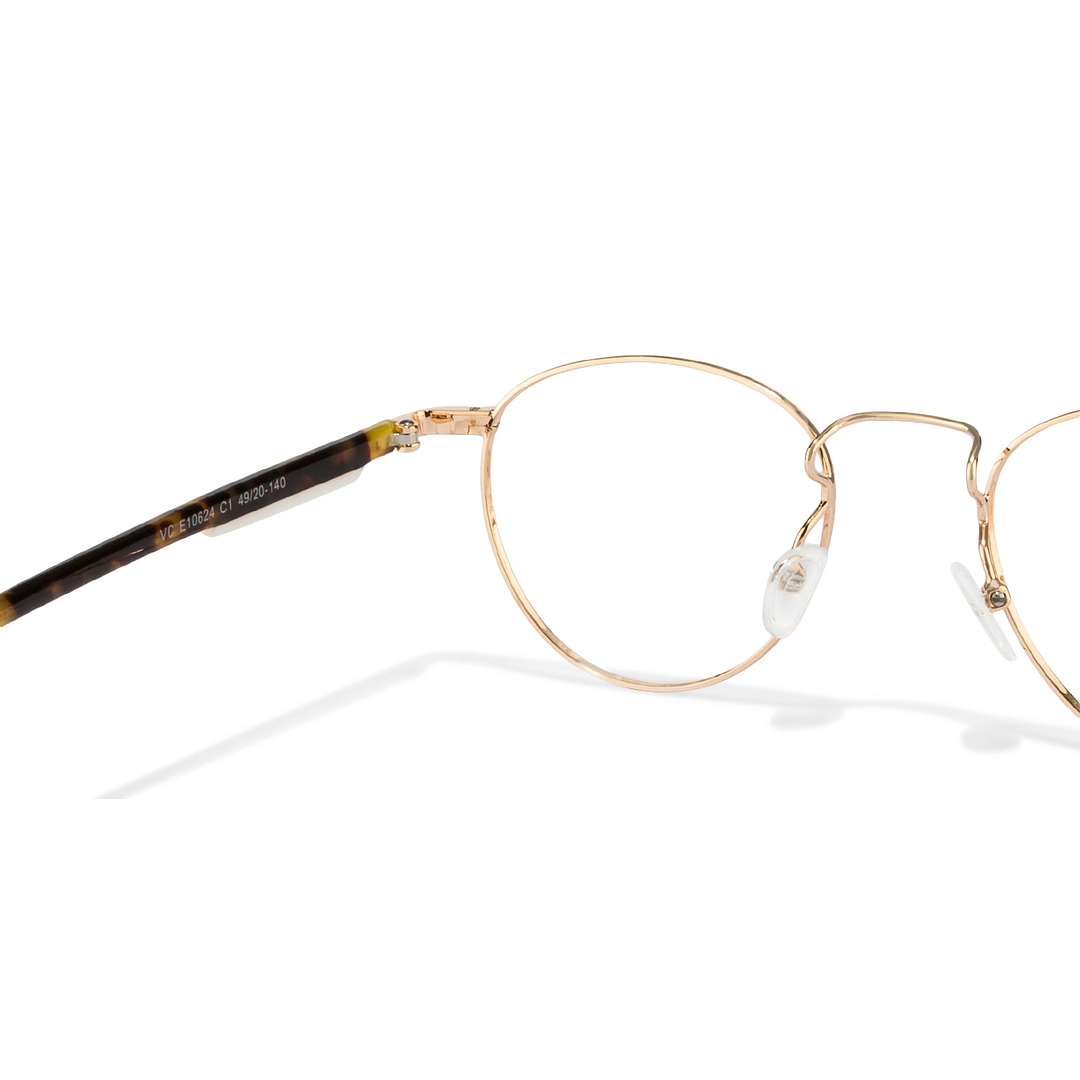 Vincent Chase Online Gold Full Rim Round left side
