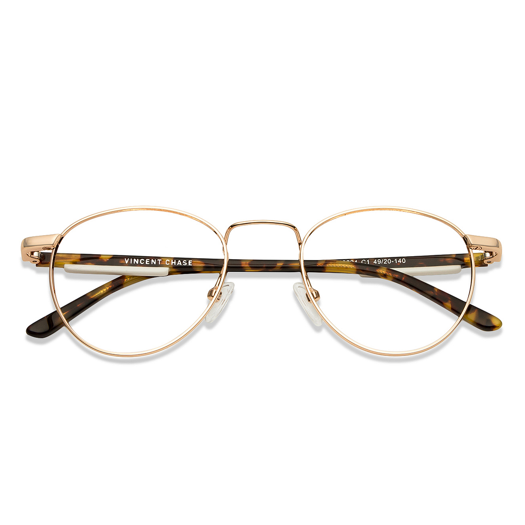 Vincent Chase Online Gold Full Rim Round right side