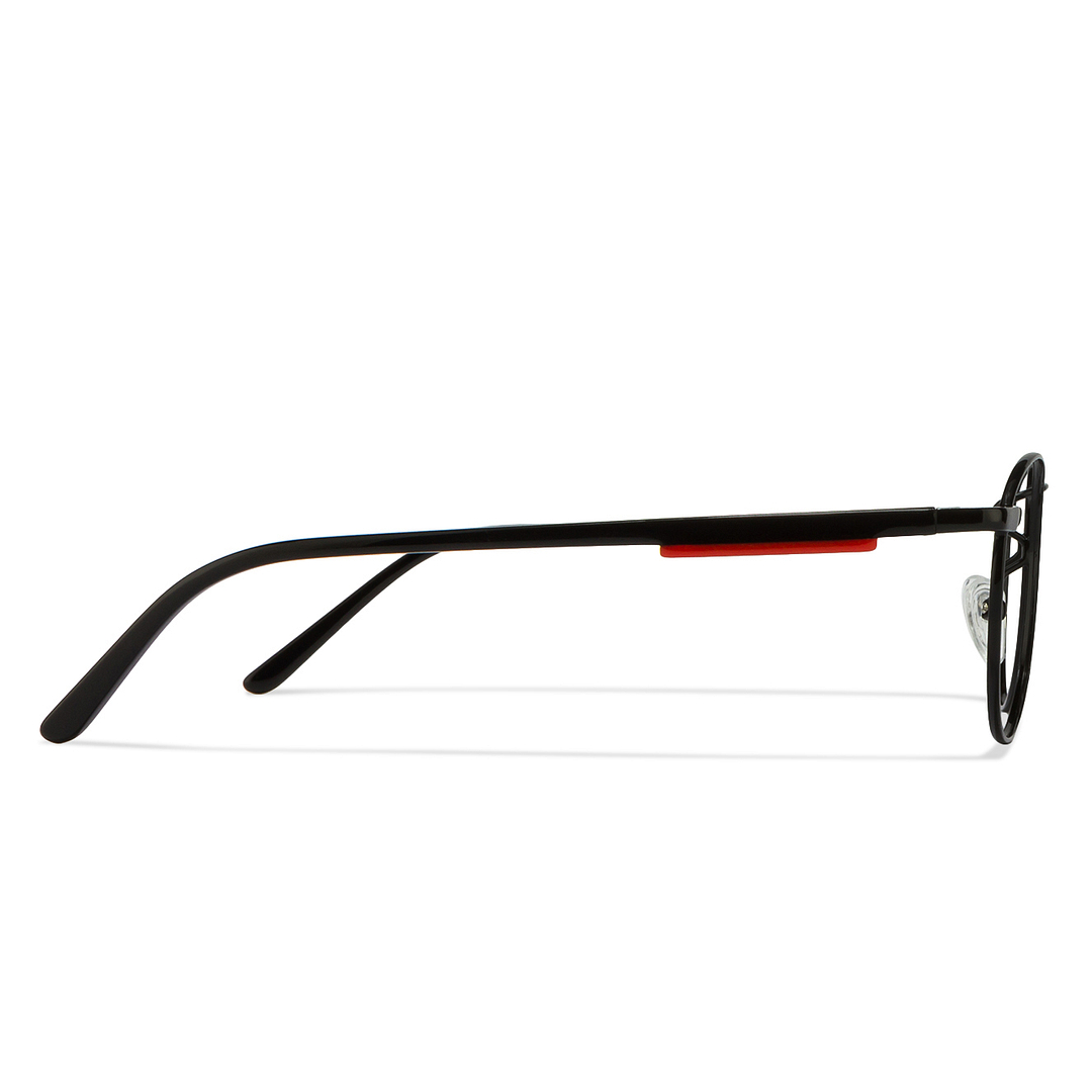 Vincent Chase Online Black Full Rim Round right side