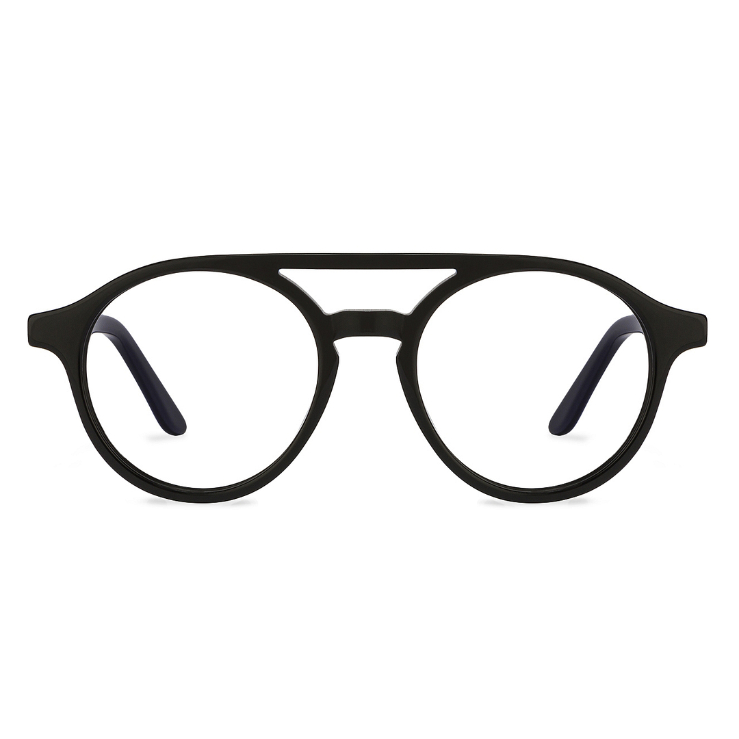 Vincent Chase Online Black Full Rim Round left side