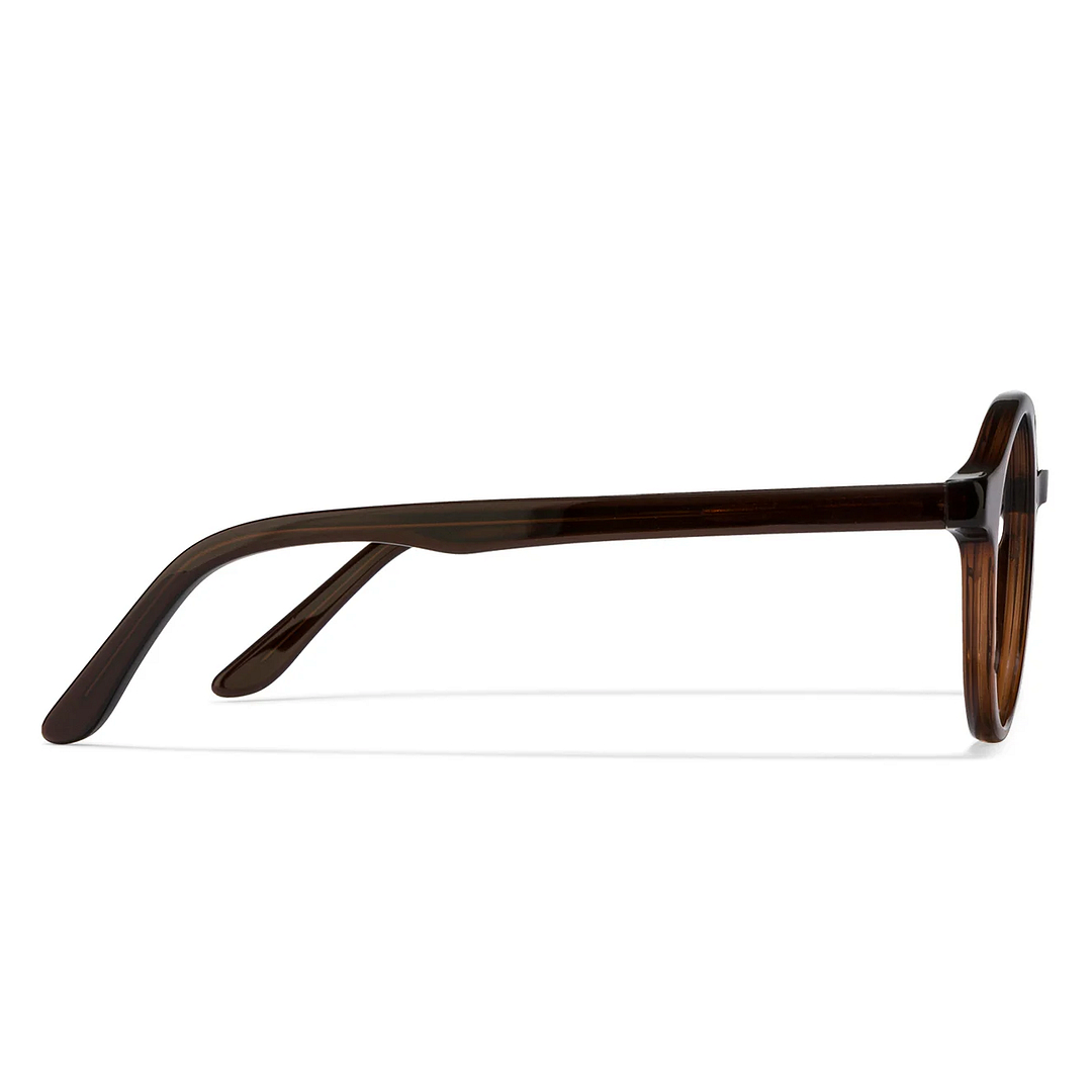 Vincent Chase Online Light Brown Full Rim Round right side