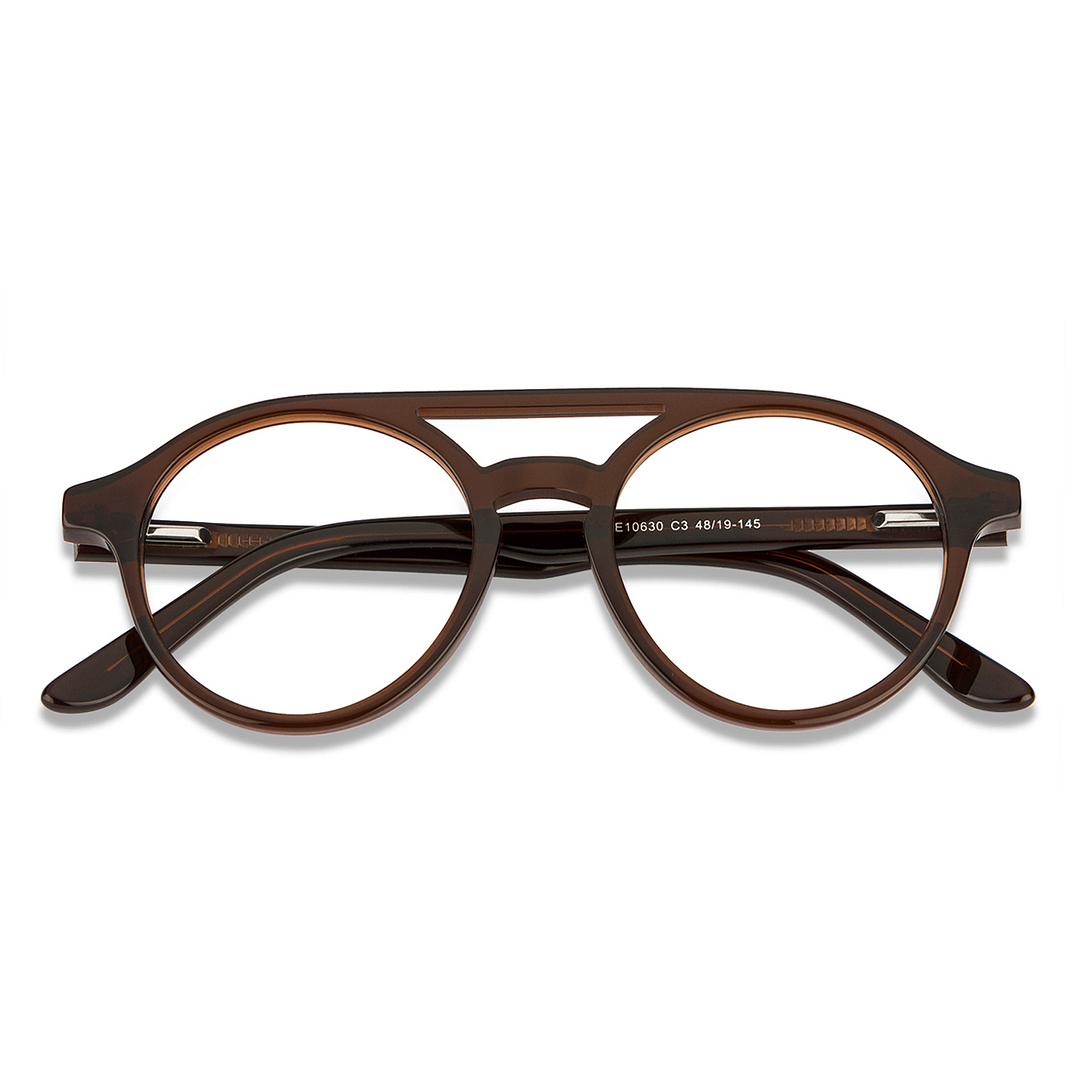 Vincent Chase Online Light Brown Full Rim Round right side