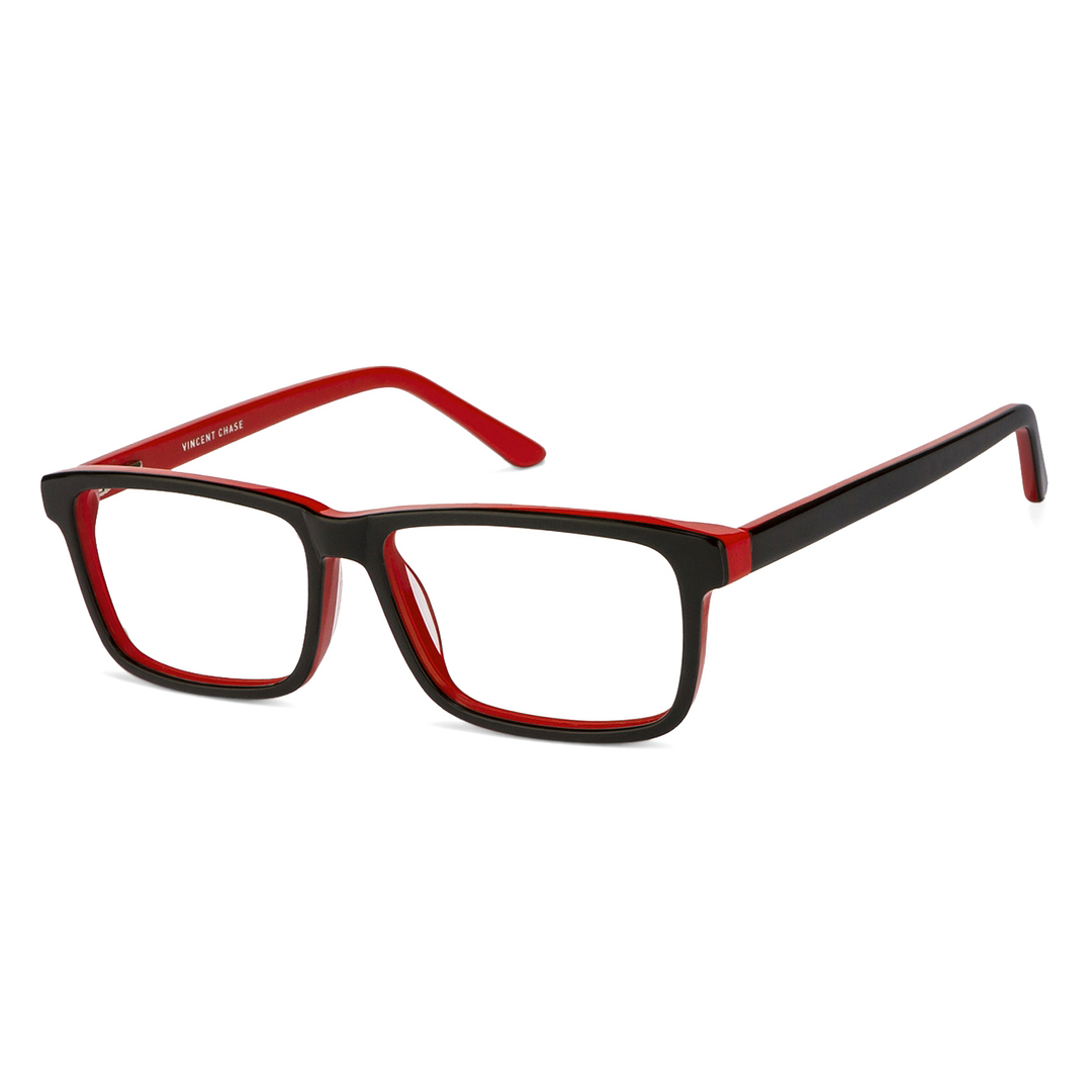 Vincent Chase Online Red Full Rim Rectangle left side