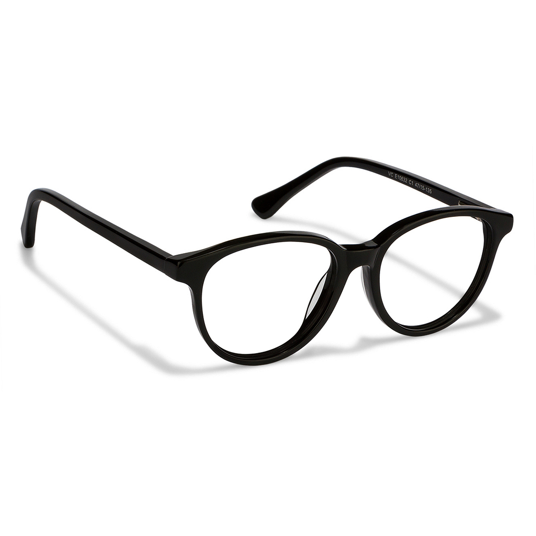 Vincent Chase Online Black Full Rim Round left side