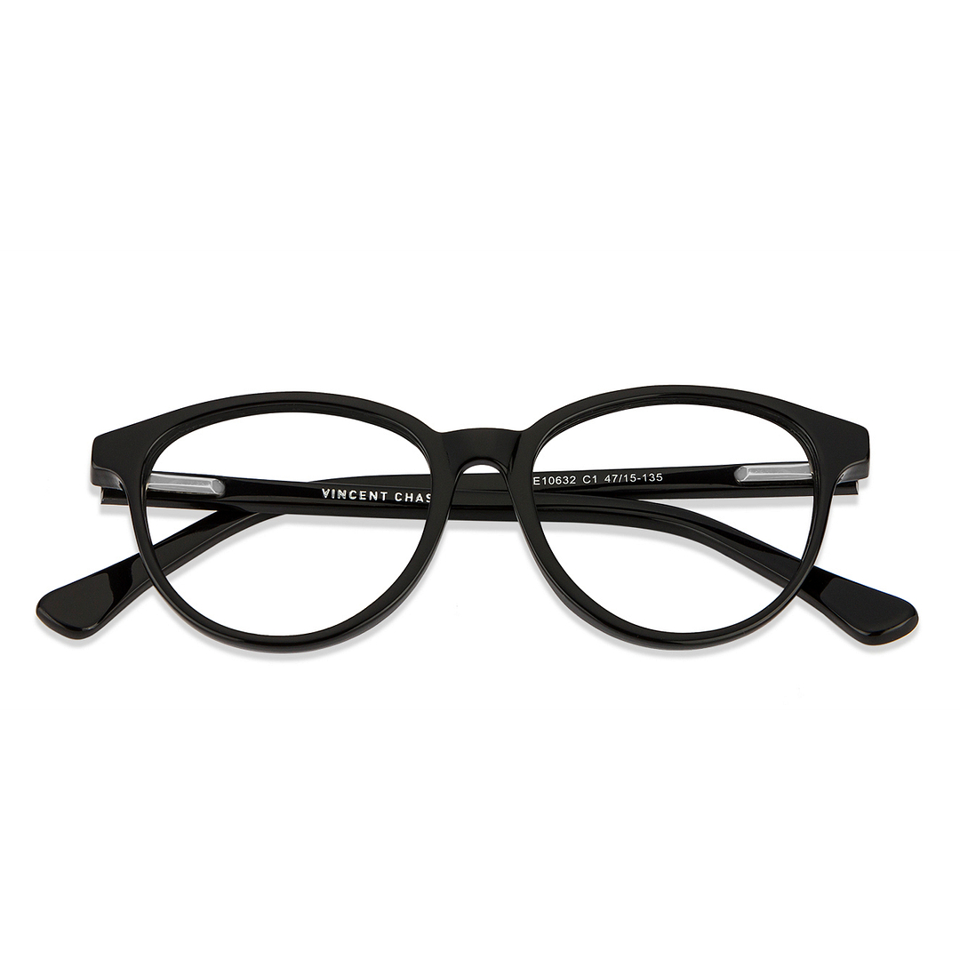 Vincent Chase Online Black Full Rim Round right side