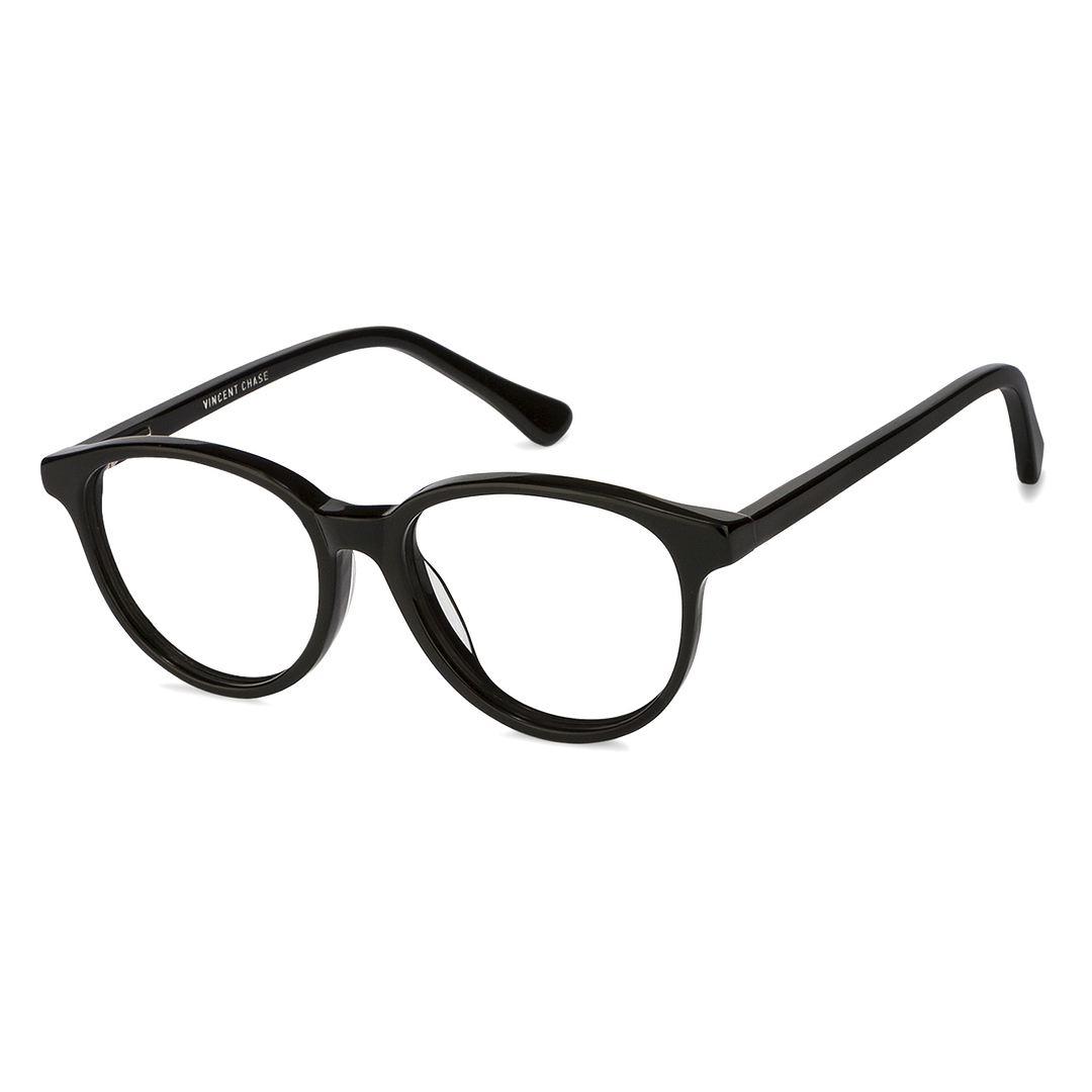 Vincent Chase Online Black Full Rim Round right side