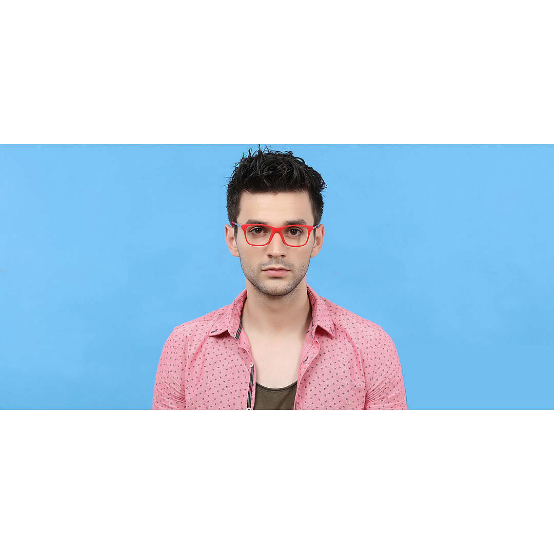 Vincent Chase Online Red Full Rim Rectangle right side