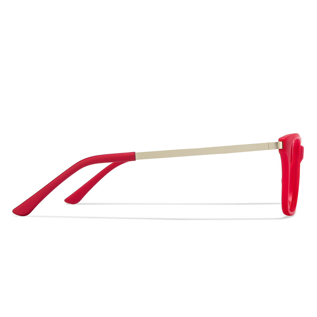 Vincent Chase Online Red Full Rim Rectangle left side