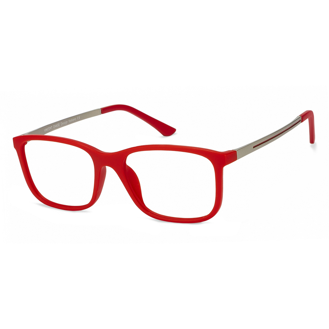 Vincent Chase Online Red Full Rim Rectangle left side