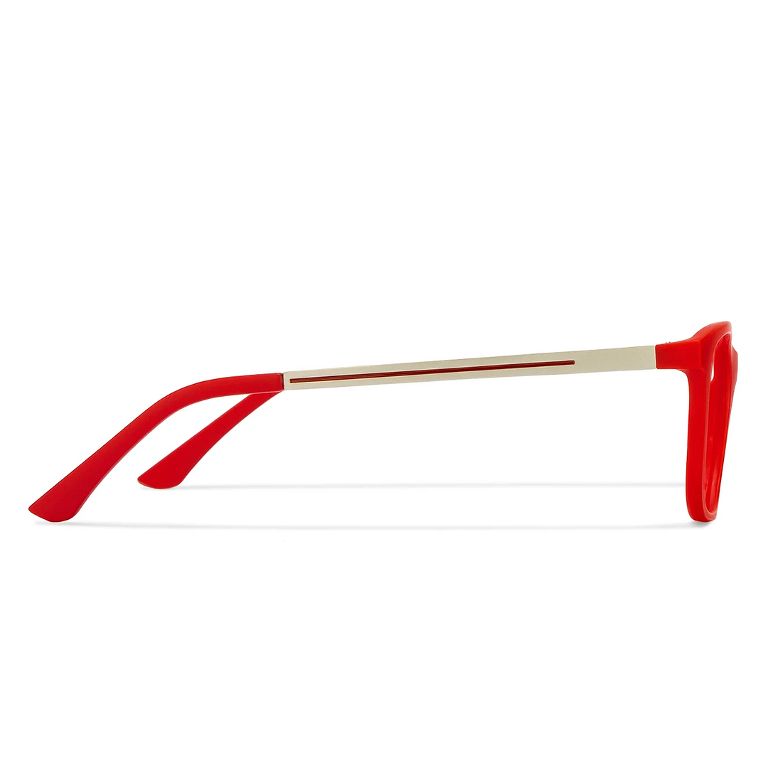 Vincent Chase Online Red Full Rim Rectangle left side