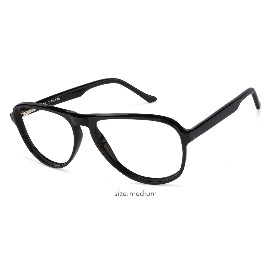 Vincent Chase Online Black Full Rim Aviator right side