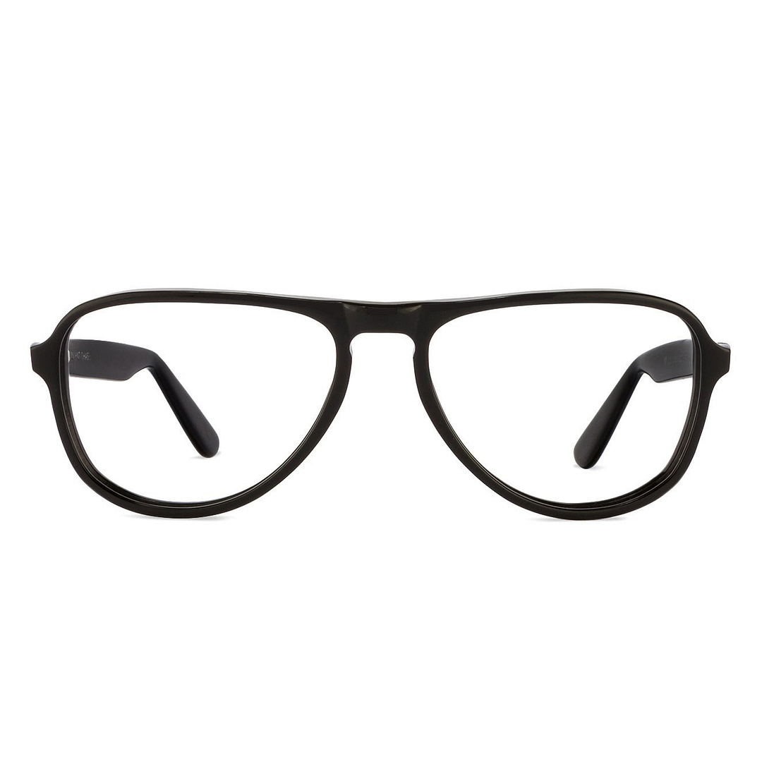 Vincent Chase Online Black Full Rim Aviator left side