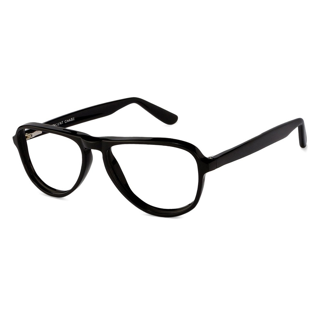 Vincent Chase Online Black Full Rim Aviator right side
