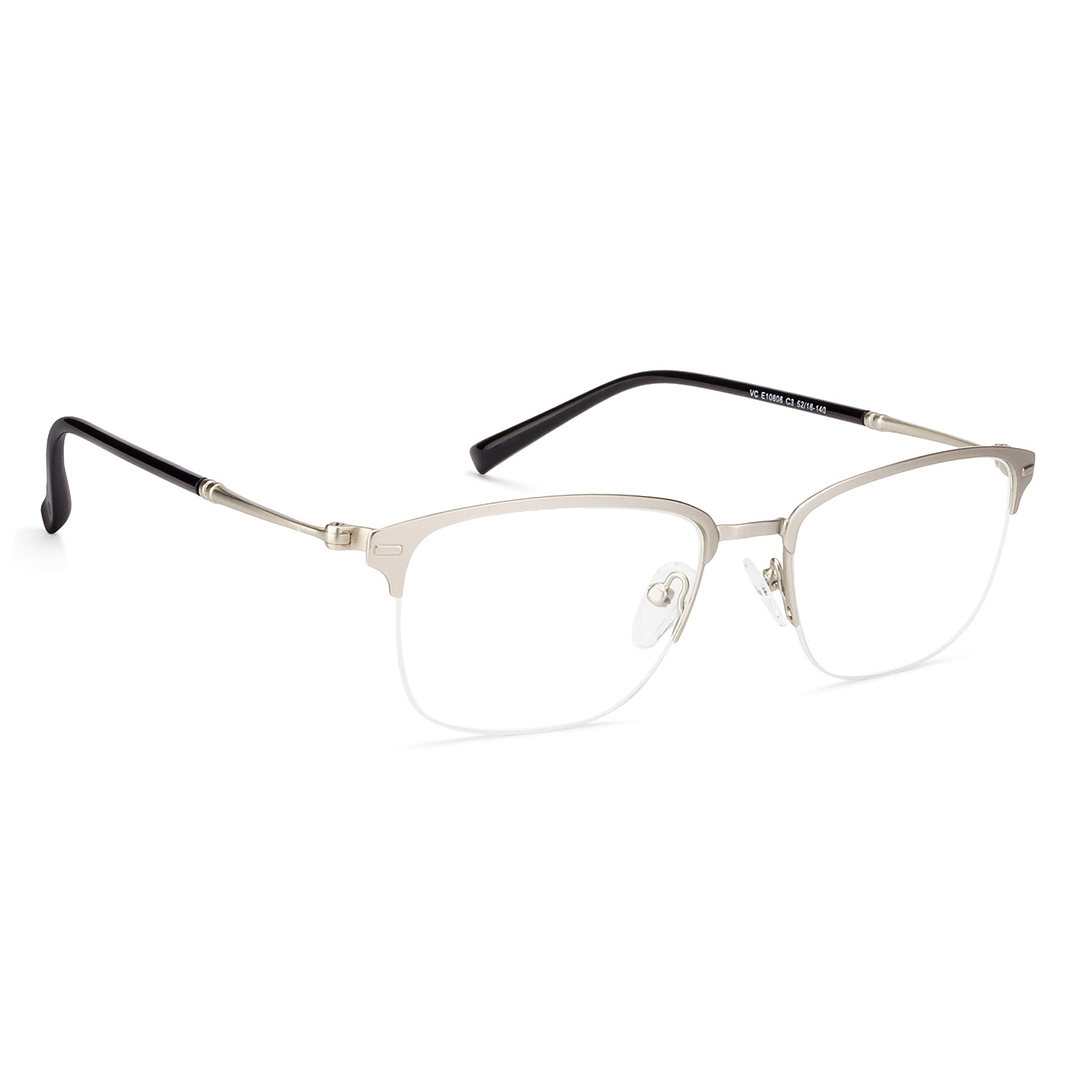 Vincent Chase Online Silver Half Rim Rectangle right side