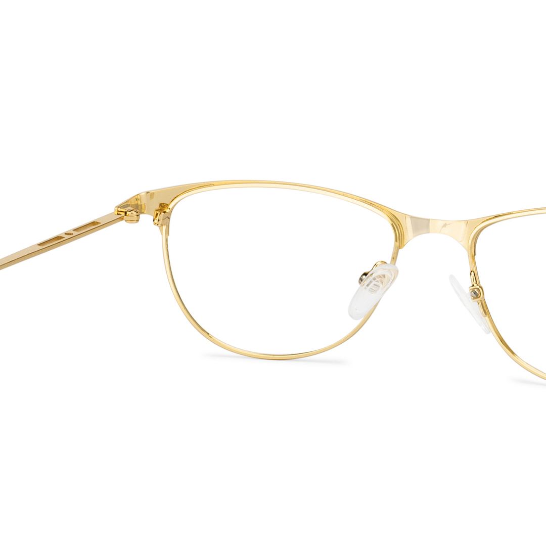 Vincent Chase Online Gold Full Rim Cat Eye left side