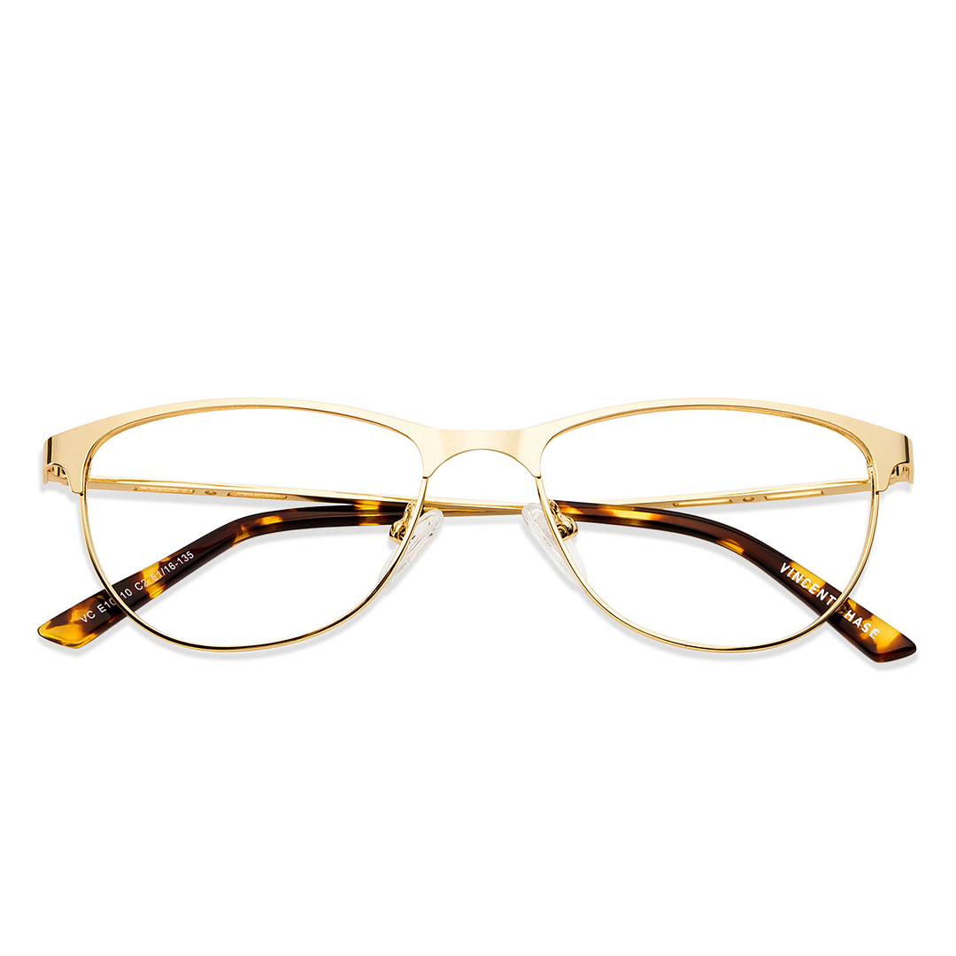 Vincent Chase Online Gold Full Rim Cat Eye right side