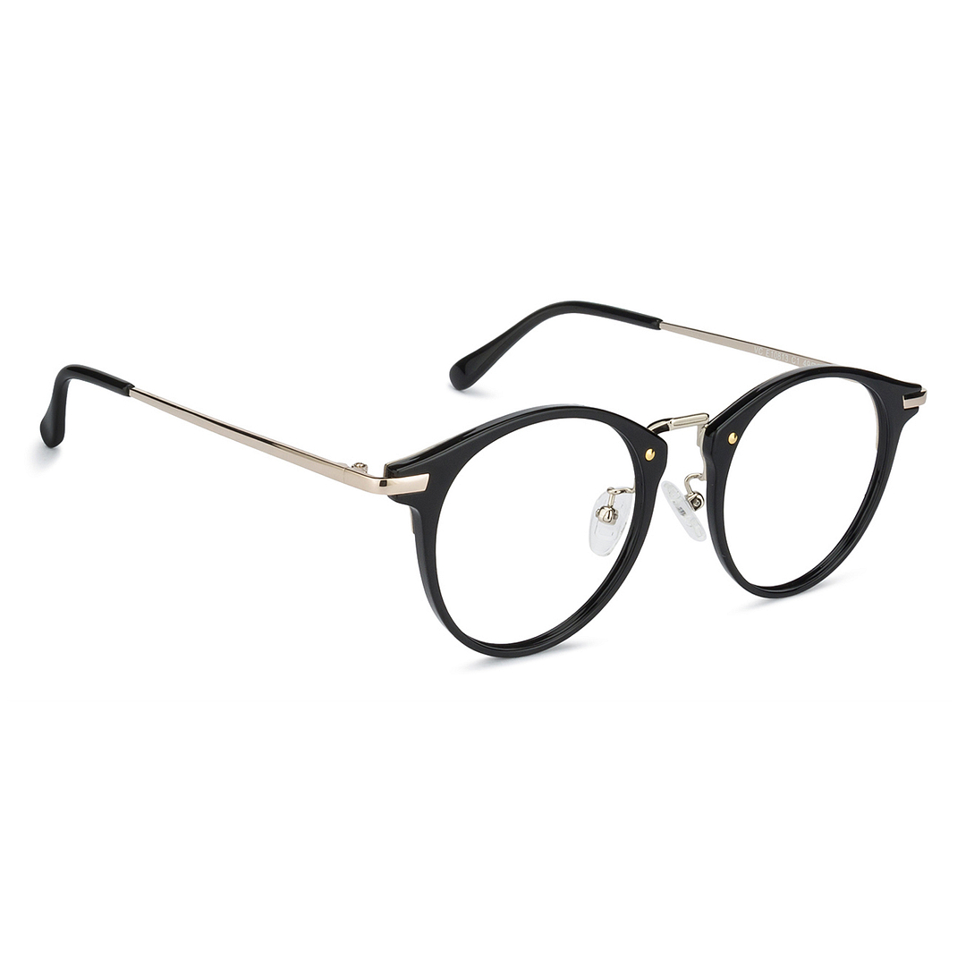 Lenskart Air Online Black Full Rim Round left side
