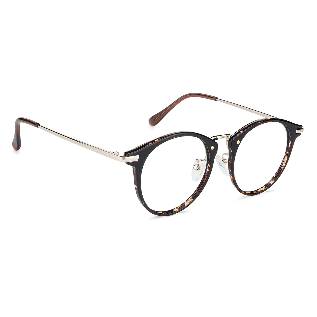 Lenskart Air Online Light Brown Full Rim Round right side