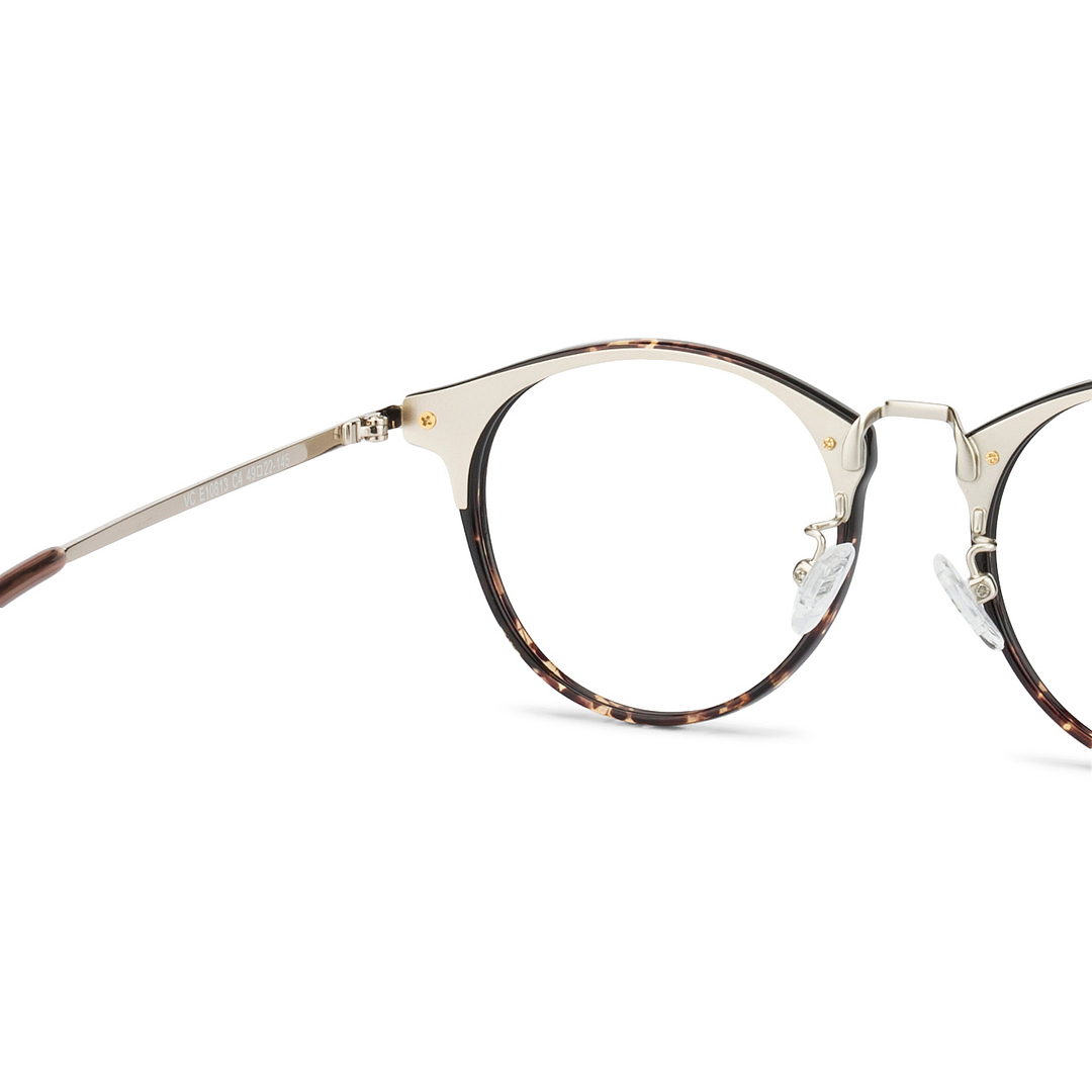Lenskart Air Online Light Brown Full Rim Round right side