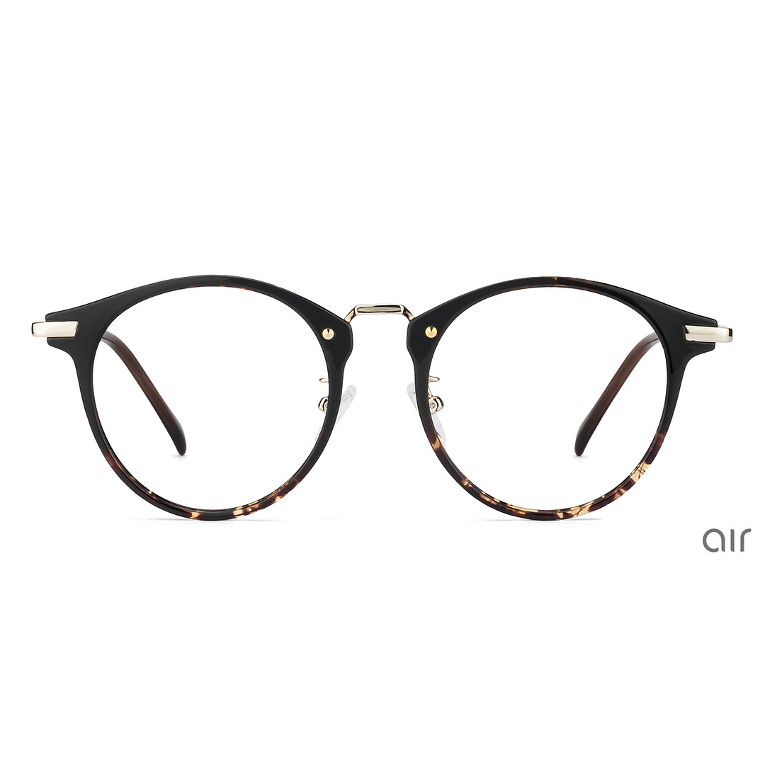 Lenskart Air Online Light Brown Full Rim Round left side