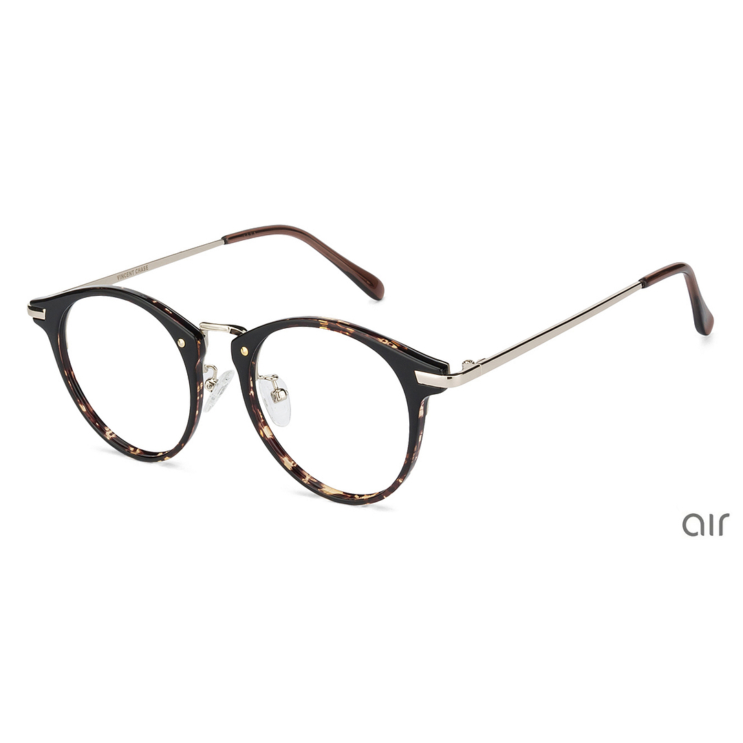 Lenskart Air Online Light Brown Full Rim Round right side