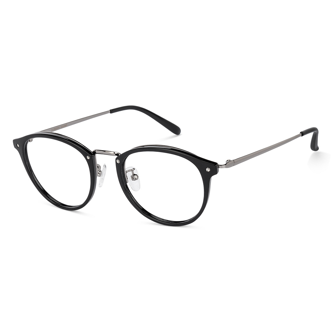 Lenskart Air Online Dark Gunmetal Full Rim Round right side