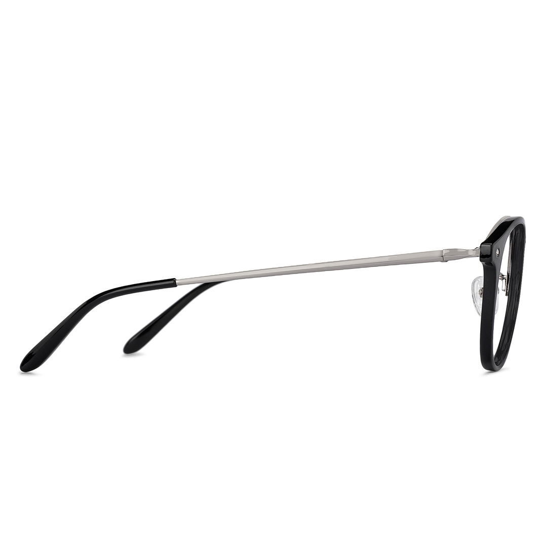 Lenskart Air Online Dark Gunmetal Full Rim Round right side